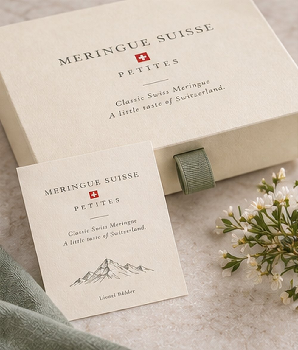 Gift box with the little story card